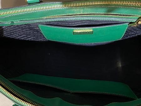 Prada Green Lux Galleria Bag-handbag-Prada-The Closet Egypt