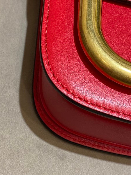 Valentino Red Super V Top Handle Bag-handbag-Valentino-The Closet Egypt