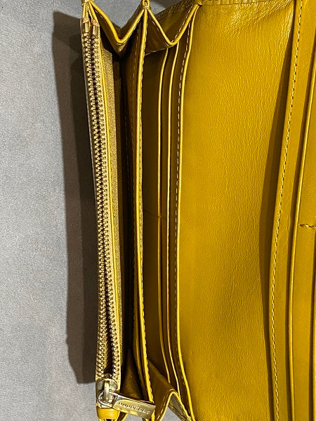 Burberry Yellow Haymarket Continental Wallet-wallet-Burberry-The Closet Egypt