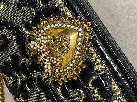 Dolce & Gabbana Black Devotion Bag-handbag-Dolce & Gabbana-The Closet Egypt