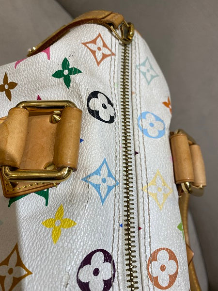 Louis Vuitton White Multicolor Bag-handbag-Louis Vuitton-The Closet Egypt