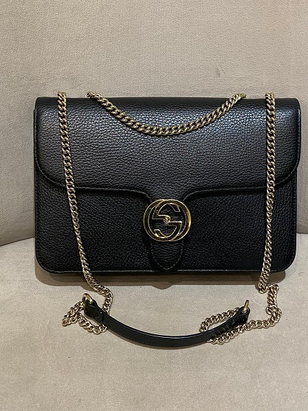 Gucci Black G Interlocking Bag-handbag-Gucci-The Closet Egypt