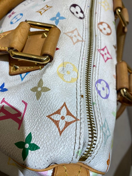 Louis Vuitton White Multicolor Bag-handbag-Louis Vuitton-The Closet Egypt
