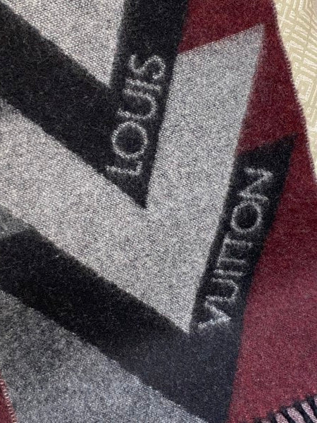 Louis Vuitton Tricolor Wool Cashmere Scarf-Scarf-Louis Vuitton-The Closet Egypt