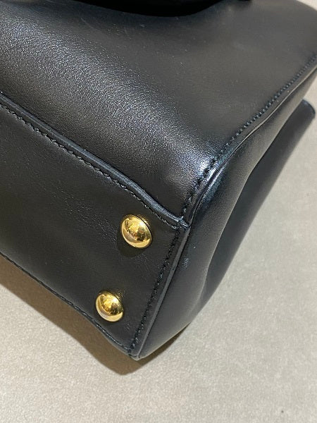 Gucci Black Sylvie Top Handle Bag-handbag-Gucci-The Closet Egypt