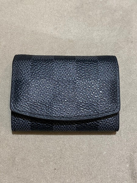 Louis Vuitton Damier Graphite Cufflinks Cover-Cufflinks Cover-Louis Vuitton-The Closet Egypt