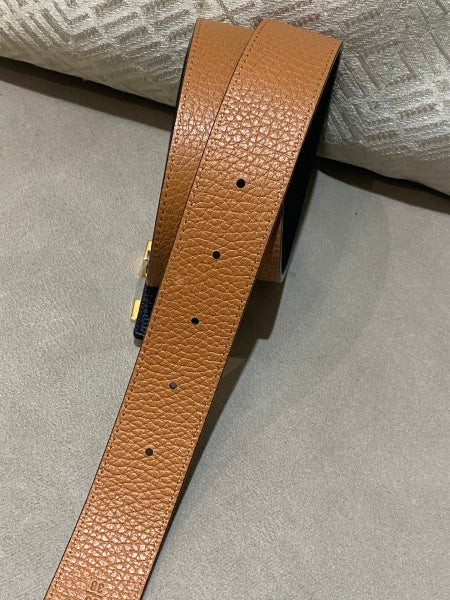 Louis Vuitton Bicolor Reversible Belt 38-Belt-Louis Vuitton-The Closet Egypt