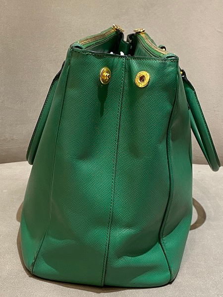 Prada Green Lux Galleria Bag-handbag-Prada-The Closet Egypt