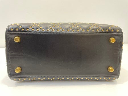 Christian Dior Black Studded Lady Dior Bag-handbag-Christian Dior-The Closet Egypt