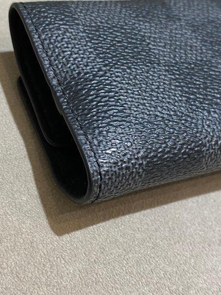Louis Vuitton Damier Graphite Cufflinks Cover-Cufflinks Cover-Louis Vuitton-The Closet Egypt