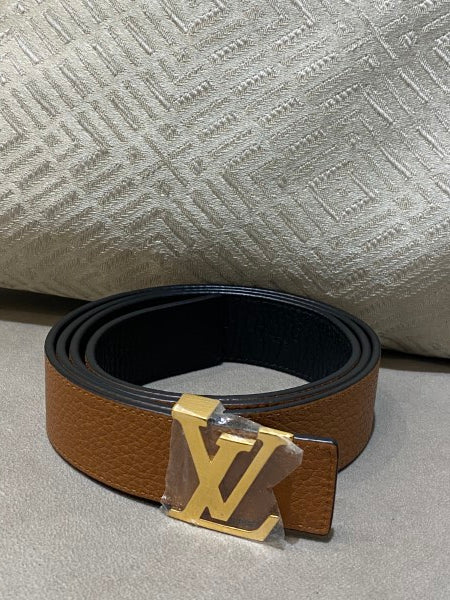 Louis Vuitton Bicolor Reversible Belt 38-Belt-Louis Vuitton-The Closet Egypt