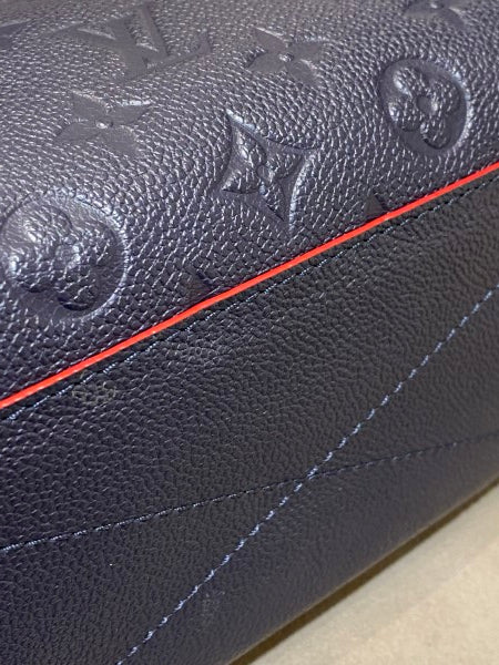Louis Vuitton Blue Rouge Monogram Empreinte Montaigne BB Bag-handbag-Louis Vuitton-The Closet Egypt