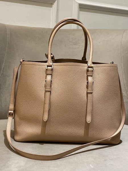 Prada Beige Tote Bag-handbag-Prada-The Closet Egypt