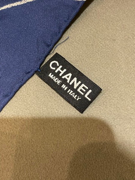Chanel Bicolor Square Scarf-Scarf-Chanel-The Closet Egypt