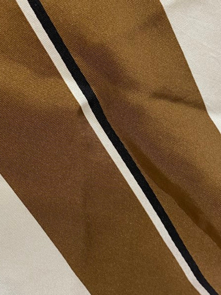 Fendi Tricolor Square Silk Scarf-Scarf-Fendi-The Closet Egypt