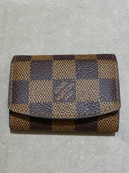 Louis Vuitton Damier Ebene Cufflinks Cover-Cufflinks Cover-Louis Vuitton-The Closet Egypt