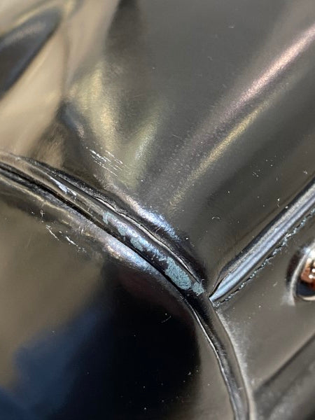 Prada Black Spazzolato Frame Bag-handbag-Prada-The Closet Egypt