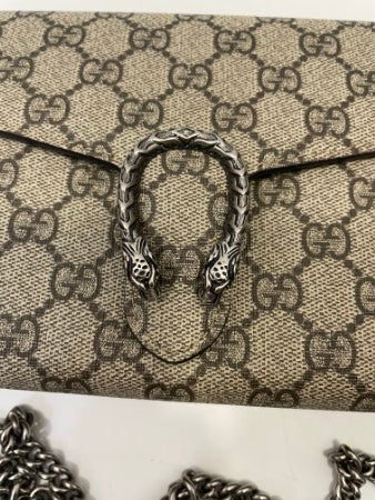 Gucci Ebony Dionysus Bag Wallet On Chain-handbag-Gucci-The Closet Egypt