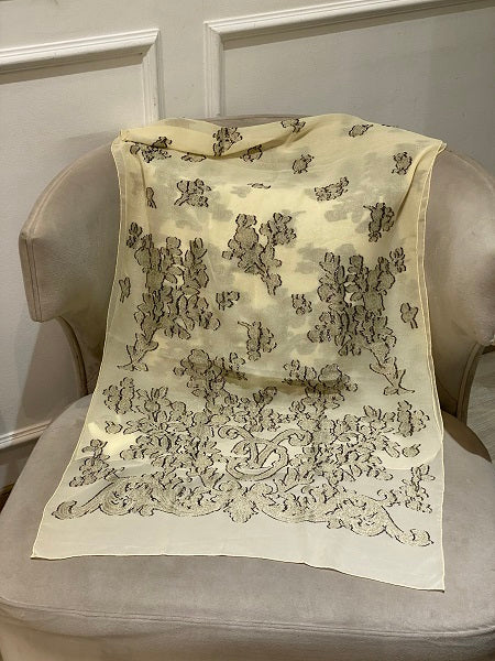 Valentino Bicolor Soiree Rectangular Scarf-Scarf-Valentino-The Closet Egypt