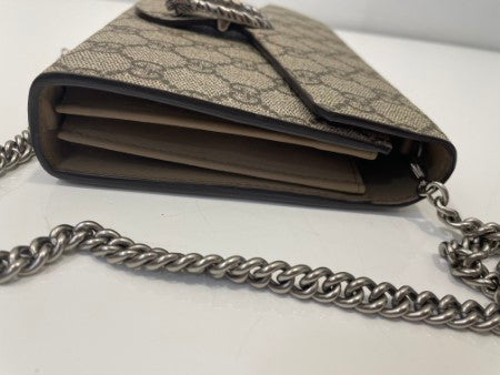 Gucci Ebony Dionysus Bag Wallet On Chain-handbag-Gucci-The Closet Egypt