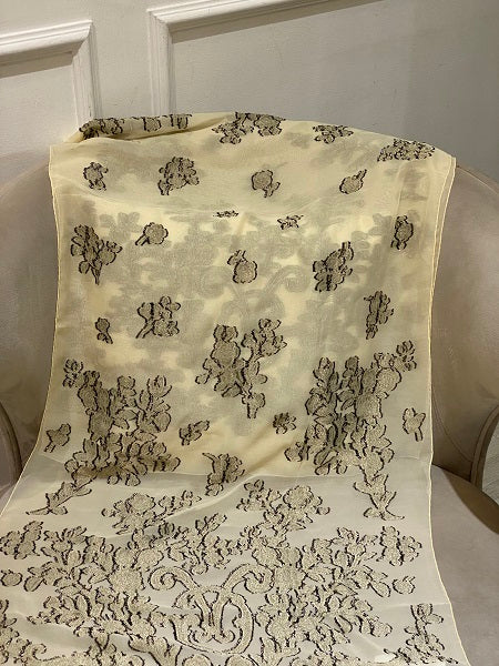 Valentino Bicolor Soiree Rectangular Scarf-Scarf-Valentino-The Closet Egypt