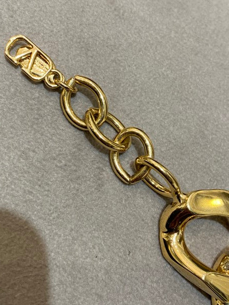 Valentino Gold VLOGO Chain Choker Bracelet-Bracelet-Valentino-The Closet Egypt
