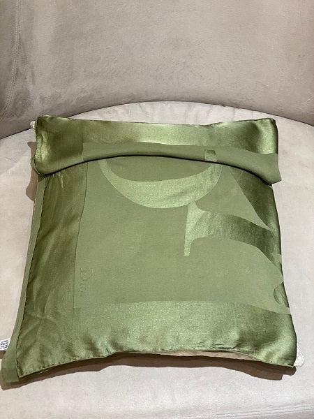 Christian Dior Olive Scarf-Scarf-Christian Dior-The Closet Egypt