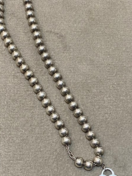 Tiffany & Co Silver Heart Tag Bead Bracelet-Bracelet-Tiffany & Co-The Closet Egypt