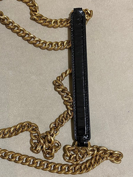 YSL Black Matelasse WOC-handbag-YSL-The Closet Egypt