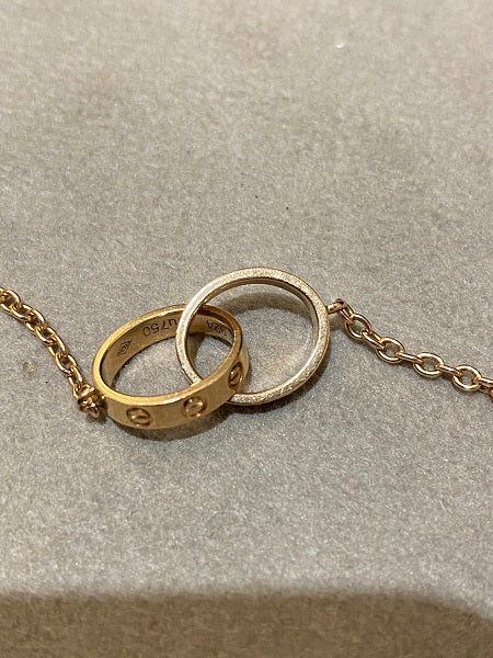 Cartier 18K Yellow Gold Love Hoops Chain Bracelet-Bracelet-Cartier-The Closet Egypt