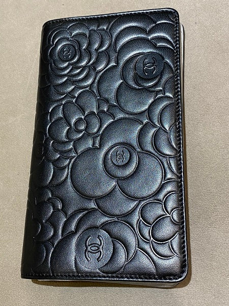 Chanel Black Camellia Wallet-wallet-Chanel-The Closet Egypt