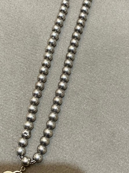 Tiffany & Co Silver Heart Tag Bead Bracelet-Bracelet-Tiffany & Co-The Closet Egypt