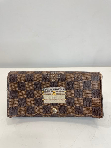 Louis Vuitton Damier Ebene Trunks Insolite Wallet-wallet-Louis Vuitton-The Closet Egypt