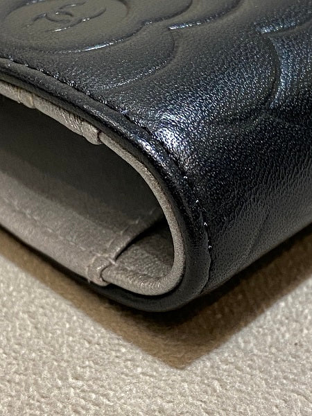 Chanel Black Camellia Wallet-wallet-Chanel-The Closet Egypt