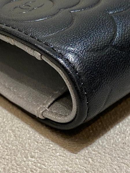 Chanel Black Camellia Wallet-wallet-Chanel-The Closet Egypt
