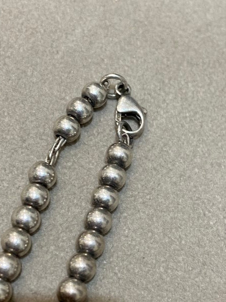 Tiffany & Co Silver Heart Tag Bead Bracelet-Bracelet-Tiffany & Co-The Closet Egypt