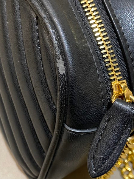 Stella McCartney Black Quilted Star Camera Crossbody Bag-handbag-Stella Mccartney-The Closet Egypt