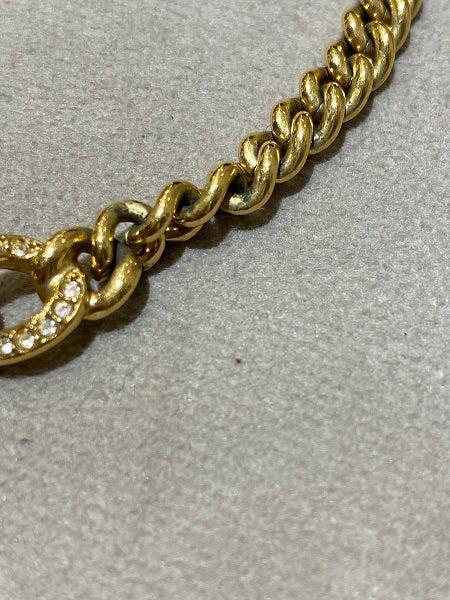 Christian Dior Gold Plated Necklace-Necklaces-Christian Dior-The Closet Egypt