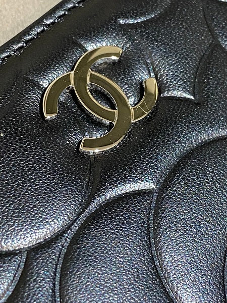 Chanel Black Camellia Wallet-wallet-Chanel-The Closet Egypt
