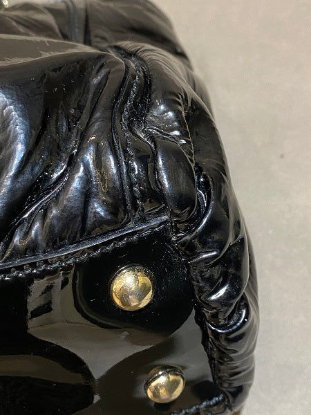 Gucci Black Vernis D Ring Bag-handbag-Gucci-The Closet Egypt