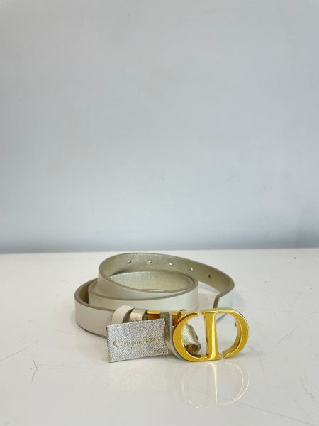 Christian Dior Bicolor Reversible Belt-Belt-Christian Dior-The Closet Egypt