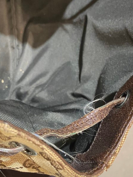 Gucci Bicolor Monogram Backpack Bag-Backpack-Gucci-The Closet Egypt