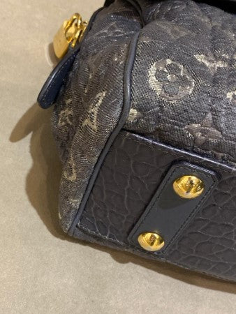 Louis Vuitton Navy Blue Gris Monogram Volupte Psyche Bag-handbag-Louis Vuitton-The Closet Egypt