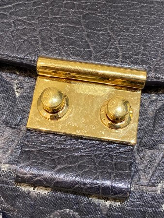 Louis Vuitton Navy Blue Gris Monogram Volupte Psyche Bag-handbag-Louis Vuitton-The Closet Egypt