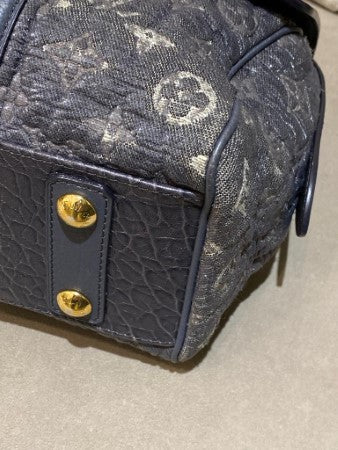 Louis Vuitton Navy Blue Gris Monogram Volupte Psyche Bag-handbag-Louis Vuitton-The Closet Egypt