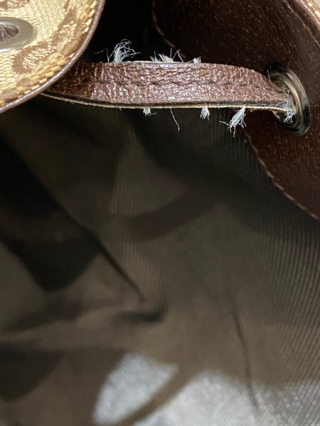 Gucci Bicolor Monogram Backpack Bag-Backpack-Gucci-The Closet Egypt