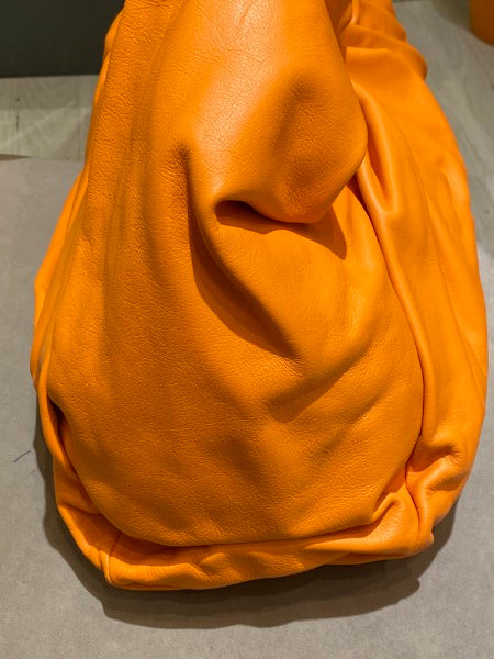 Bottega Veneta Orange Shoulder Pouch-Pouch-Bottega Veneta-The Closet Egypt