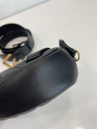 Gucci Black GG Marmont Belt Bag-Belt Bag-Gucci-The Closet Egypt