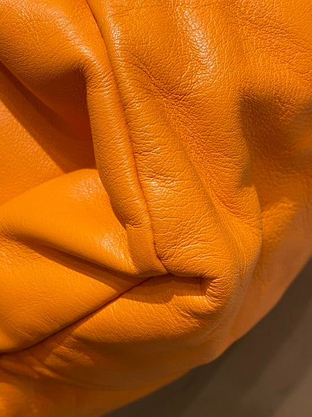 Bottega Veneta Orange Shoulder Pouch-Pouch-Bottega Veneta-The Closet Egypt