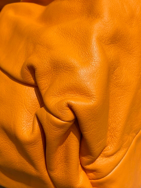 Bottega Veneta Orange Shoulder Pouch-Pouch-Bottega Veneta-The Closet Egypt